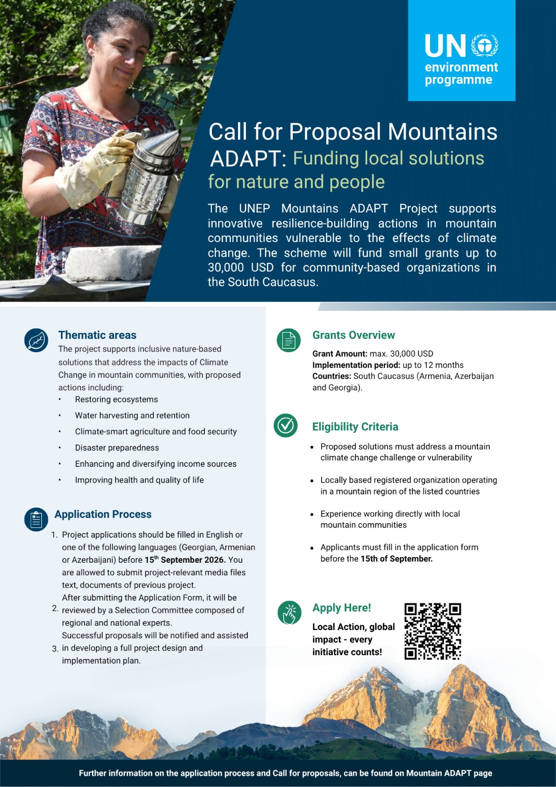 Mountains ADAPT flyer
