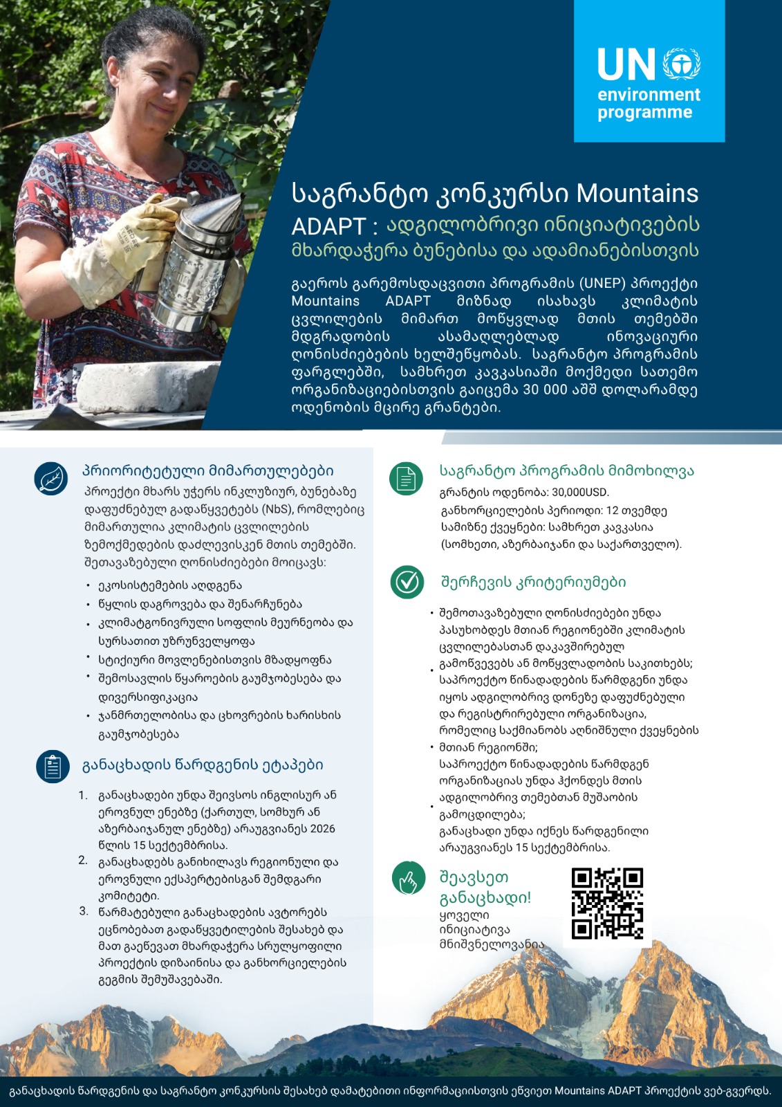 Mountains ADAPT flyer